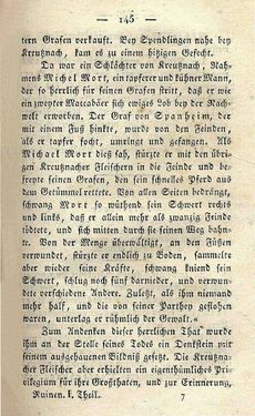 Bild der Seite - 145 - in Ruinen - oder Taschenbuch zur Geschichte verfallener Ritterburgen und Schlösser nebst ihren Sagen, Legenden und Mährchen, Band 1