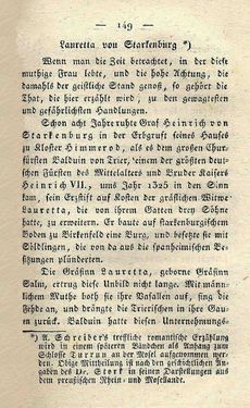 Bild der Seite - 149 - in Ruinen - oder Taschenbuch zur Geschichte verfallener Ritterburgen und Schlösser nebst ihren Sagen, Legenden und Mährchen, Band 1