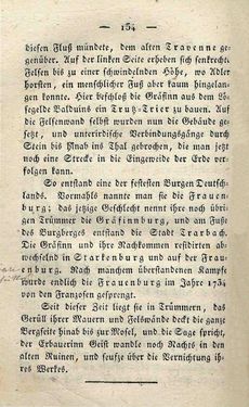 Bild der Seite - 154 - in Ruinen - oder Taschenbuch zur Geschichte verfallener Ritterburgen und Schlösser nebst ihren Sagen, Legenden und Mährchen, Band 1