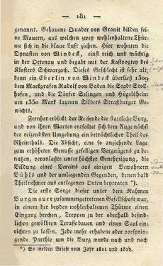 Image of the Page - 181 - in Ruinen - oder Taschenbuch zur Geschichte verfallener Ritterburgen und Schlösser nebst ihren Sagen, Legenden und Mährchen, Volume 1