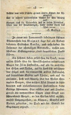 Image of the Page - 13 - in Ruinen - oder Taschenbuch zur Geschichte verfallener Ritterburgen und Schlösser nebst ihren Sagen, Legenden und Mährchen, Volume 2
