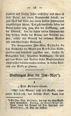 Image of the Page - 15 - in Ruinen - oder Taschenbuch zur Geschichte verfallener Ritterburgen und Schlösser nebst ihren Sagen, Legenden und Mährchen, Volume 2