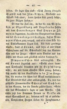 Bild der Seite - 27 - in Ruinen - oder Taschenbuch zur Geschichte verfallener Ritterburgen und Schlösser nebst ihren Sagen, Legenden und Mährchen, Band 2