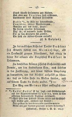Bild der Seite - 43 - in Ruinen - oder Taschenbuch zur Geschichte verfallener Ritterburgen und Schlösser nebst ihren Sagen, Legenden und Mährchen, Band 2