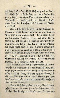 Bild der Seite - 58 - in Ruinen - oder Taschenbuch zur Geschichte verfallener Ritterburgen und Schlösser nebst ihren Sagen, Legenden und Mährchen, Band 2