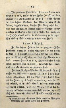 Bild der Seite - 62 - in Ruinen - oder Taschenbuch zur Geschichte verfallener Ritterburgen und Schlösser nebst ihren Sagen, Legenden und Mährchen, Band 2