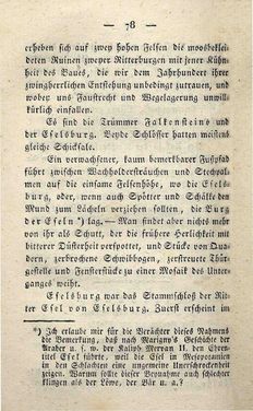 Bild der Seite - 78 - in Ruinen - oder Taschenbuch zur Geschichte verfallener Ritterburgen und Schlösser nebst ihren Sagen, Legenden und Mährchen, Band 2