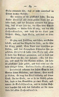 Bild der Seite - 89 - in Ruinen - oder Taschenbuch zur Geschichte verfallener Ritterburgen und Schlösser nebst ihren Sagen, Legenden und Mährchen, Band 2