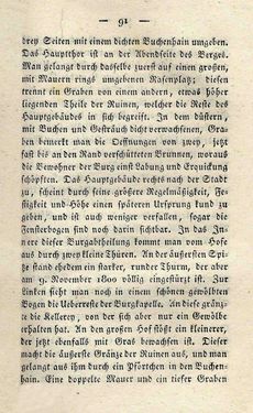 Bild der Seite - 91 - in Ruinen - oder Taschenbuch zur Geschichte verfallener Ritterburgen und Schlösser nebst ihren Sagen, Legenden und Mährchen, Band 2