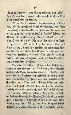 Bild der Seite - 96 - in Ruinen - oder Taschenbuch zur Geschichte verfallener Ritterburgen und Schlösser nebst ihren Sagen, Legenden und Mährchen, Band 2
