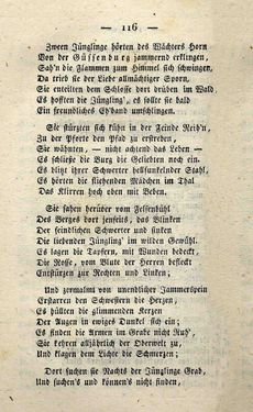 Bild der Seite - 116 - in Ruinen - oder Taschenbuch zur Geschichte verfallener Ritterburgen und Schlösser nebst ihren Sagen, Legenden und Mährchen, Band 2