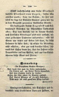 Bild der Seite - 120 - in Ruinen - oder Taschenbuch zur Geschichte verfallener Ritterburgen und Schlösser nebst ihren Sagen, Legenden und Mährchen, Band 2