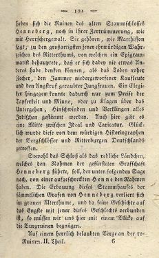 Bild der Seite - 121 - in Ruinen - oder Taschenbuch zur Geschichte verfallener Ritterburgen und Schlösser nebst ihren Sagen, Legenden und Mährchen, Band 2