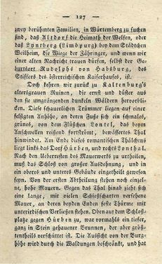 Image of the Page - 127 - in Ruinen - oder Taschenbuch zur Geschichte verfallener Ritterburgen und Schlösser nebst ihren Sagen, Legenden und Mährchen, Volume 2
