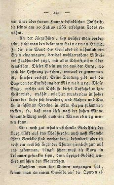 Image of the Page - 141 - in Ruinen - oder Taschenbuch zur Geschichte verfallener Ritterburgen und Schlösser nebst ihren Sagen, Legenden und Mährchen, Volume 2