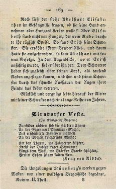 Bild der Seite - 169 - in Ruinen - oder Taschenbuch zur Geschichte verfallener Ritterburgen und Schlösser nebst ihren Sagen, Legenden und Mährchen, Band 2