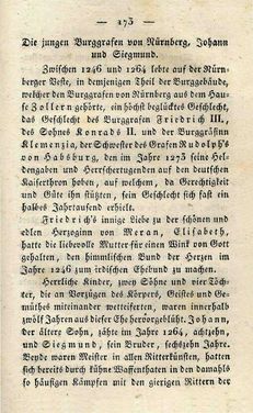 Bild der Seite - 173 - in Ruinen - oder Taschenbuch zur Geschichte verfallener Ritterburgen und Schlösser nebst ihren Sagen, Legenden und Mährchen, Band 2