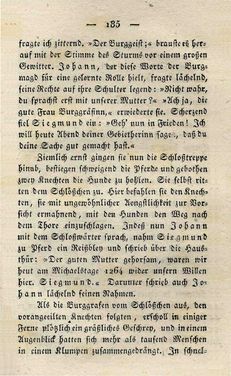 Image of the Page - 185 - in Ruinen - oder Taschenbuch zur Geschichte verfallener Ritterburgen und Schlösser nebst ihren Sagen, Legenden und Mährchen, Volume 2