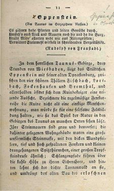 Image of the Page - 11 - in Ruinen - oder Taschenbuch zur Geschichte verfallener Ritterburgen und Schlösser nebst ihren Sagen, Legenden und Mährchen, Volume 3