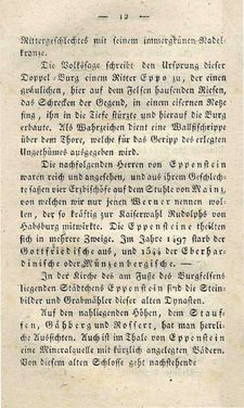 Image of the Page - 12 - in Ruinen - oder Taschenbuch zur Geschichte verfallener Ritterburgen und Schlösser nebst ihren Sagen, Legenden und Mährchen, Volume 3