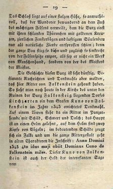 Image of the Page - 19 - in Ruinen - oder Taschenbuch zur Geschichte verfallener Ritterburgen und Schlösser nebst ihren Sagen, Legenden und Mährchen, Volume 3