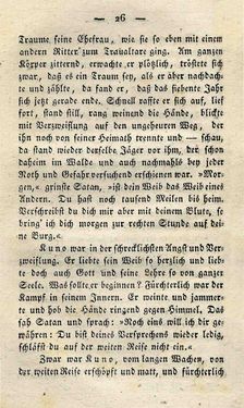 Image of the Page - 26 - in Ruinen - oder Taschenbuch zur Geschichte verfallener Ritterburgen und Schlösser nebst ihren Sagen, Legenden und Mährchen, Volume 3