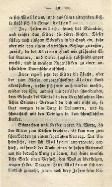 Bild der Seite - 40 - in Ruinen - oder Taschenbuch zur Geschichte verfallener Ritterburgen und Schlösser nebst ihren Sagen, Legenden und Mährchen, Band 3