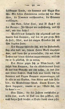 Bild der Seite - 42 - in Ruinen - oder Taschenbuch zur Geschichte verfallener Ritterburgen und Schlösser nebst ihren Sagen, Legenden und Mährchen, Band 3