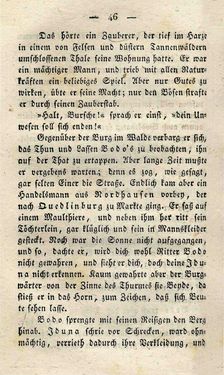 Bild der Seite - 46 - in Ruinen - oder Taschenbuch zur Geschichte verfallener Ritterburgen und Schlösser nebst ihren Sagen, Legenden und Mährchen, Band 3