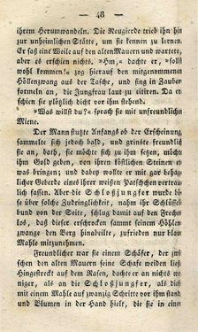 Bild der Seite - 48 - in Ruinen - oder Taschenbuch zur Geschichte verfallener Ritterburgen und Schlösser nebst ihren Sagen, Legenden und Mährchen, Band 3