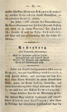 Image of the Page - 57 - in Ruinen - oder Taschenbuch zur Geschichte verfallener Ritterburgen und Schlösser nebst ihren Sagen, Legenden und Mährchen, Volume 3