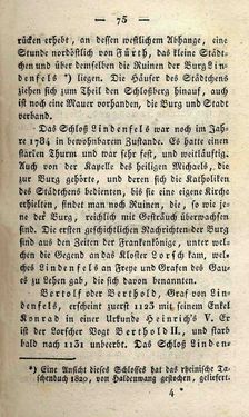 Bild der Seite - 75 - in Ruinen - oder Taschenbuch zur Geschichte verfallener Ritterburgen und Schlösser nebst ihren Sagen, Legenden und Mährchen, Band 3