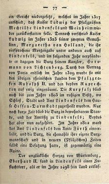 Bild der Seite - 77 - in Ruinen - oder Taschenbuch zur Geschichte verfallener Ritterburgen und Schlösser nebst ihren Sagen, Legenden und Mährchen, Band 3