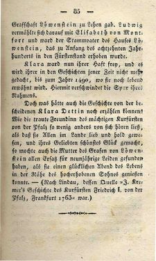 Image of the Page - 85 - in Ruinen - oder Taschenbuch zur Geschichte verfallener Ritterburgen und Schlösser nebst ihren Sagen, Legenden und Mährchen, Volume 3