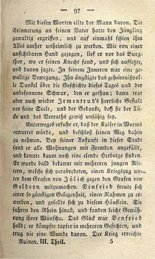 Image of the Page - 97 - in Ruinen - oder Taschenbuch zur Geschichte verfallener Ritterburgen und Schlösser nebst ihren Sagen, Legenden und Mährchen, Volume 3