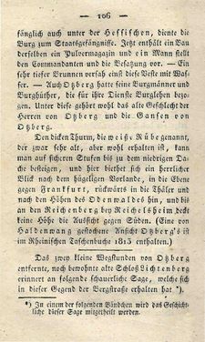 Bild der Seite - 106 - in Ruinen - oder Taschenbuch zur Geschichte verfallener Ritterburgen und Schlösser nebst ihren Sagen, Legenden und Mährchen, Band 3