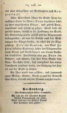 Bild der Seite - 113 - in Ruinen - oder Taschenbuch zur Geschichte verfallener Ritterburgen und Schlösser nebst ihren Sagen, Legenden und Mährchen, Band 3