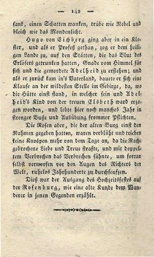 Bild der Seite - 142 - in Ruinen - oder Taschenbuch zur Geschichte verfallener Ritterburgen und Schlösser nebst ihren Sagen, Legenden und Mährchen, Band 3