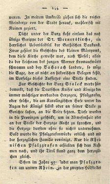 Bild der Seite - 144 - in Ruinen - oder Taschenbuch zur Geschichte verfallener Ritterburgen und Schlösser nebst ihren Sagen, Legenden und Mährchen, Band 3