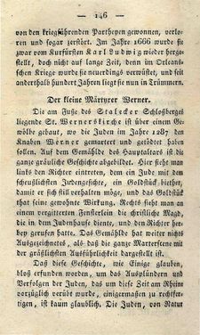 Bild der Seite - 146 - in Ruinen - oder Taschenbuch zur Geschichte verfallener Ritterburgen und Schlösser nebst ihren Sagen, Legenden und Mährchen, Band 3