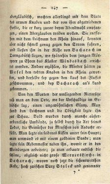 Bild der Seite - 147 - in Ruinen - oder Taschenbuch zur Geschichte verfallener Ritterburgen und Schlösser nebst ihren Sagen, Legenden und Mährchen, Band 3