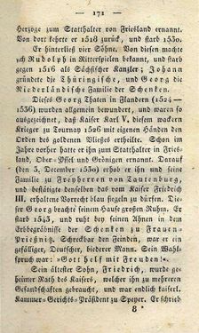 Bild der Seite - 171 - in Ruinen - oder Taschenbuch zur Geschichte verfallener Ritterburgen und Schlösser nebst ihren Sagen, Legenden und Mährchen, Band 3