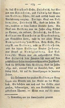 Image of the Page - 179 - in Ruinen - oder Taschenbuch zur Geschichte verfallener Ritterburgen und Schlösser nebst ihren Sagen, Legenden und Mährchen, Volume 3