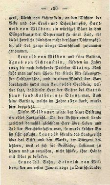 Bild der Seite - 186 - in Ruinen - oder Taschenbuch zur Geschichte verfallener Ritterburgen und Schlösser nebst ihren Sagen, Legenden und Mährchen, Band 3