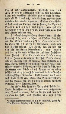 Bild der Seite - 7 - in Ruinen - oder Taschenbuch zur Geschichte verfallener Ritterburgen und Schlösser nebst ihren Sagen, Legenden und Mährchen, Band 4