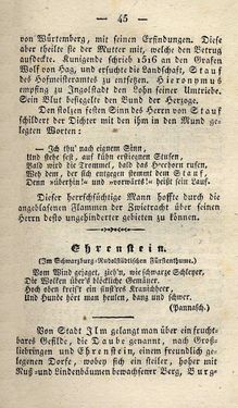Image of the Page - 45 - in Ruinen - oder Taschenbuch zur Geschichte verfallener Ritterburgen und Schlösser nebst ihren Sagen, Legenden und Mährchen, Volume 4