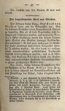 Image of the Page - 47 - in Ruinen - oder Taschenbuch zur Geschichte verfallener Ritterburgen und Schlösser nebst ihren Sagen, Legenden und Mährchen, Volume 4