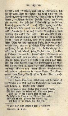 Image of the Page - 49 - in Ruinen - oder Taschenbuch zur Geschichte verfallener Ritterburgen und Schlösser nebst ihren Sagen, Legenden und Mährchen, Volume 4