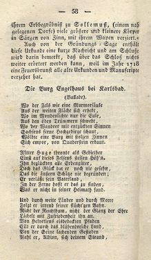 Image of the Page - 58 - in Ruinen - oder Taschenbuch zur Geschichte verfallener Ritterburgen und Schlösser nebst ihren Sagen, Legenden und Mährchen, Volume 4