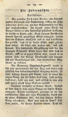 Image of the Page - 72 - in Ruinen - oder Taschenbuch zur Geschichte verfallener Ritterburgen und Schlösser nebst ihren Sagen, Legenden und Mährchen, Volume 4